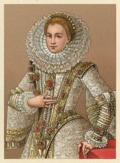 Costume européen XVIe siècle - French School